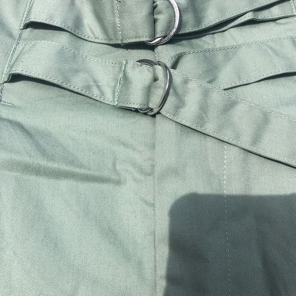 NWT DIVIDED MINT GREEN HIGH WAISTED SHORTS - Picture 3 of 4